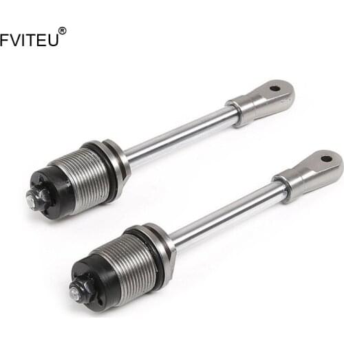 FVITEU 6mm Metal Shock Absorbing Rod Assembly fit 1/8 HPI Racing savage XL FLUX Rovan TORLAND MONSTER BRUSHLESS Truck Parts