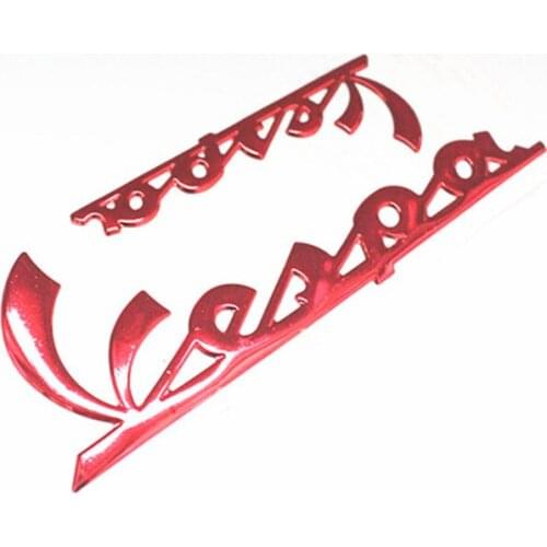 Red Decal Sticker Carbone Pour For Piaggio Vespa Spring Primavera Car Covers Styling Vespa Jdm Stickers Decals 3d Vespa Sticker