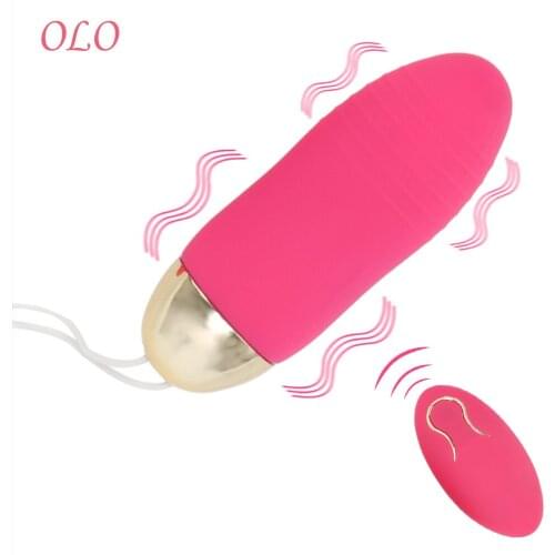 OLO 10 Speed Bullet Vibrator Remote Control Clitoris Stimulator Sex Toys for Women Vibrating Egg G-Spot Massager Powerful