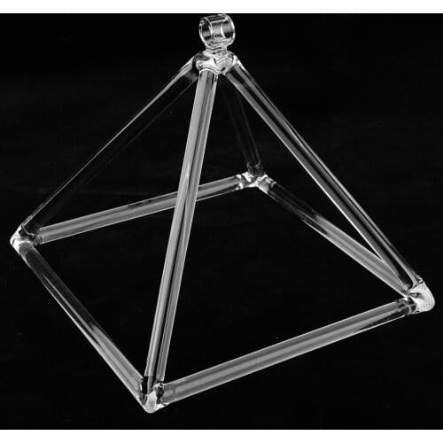 Root Crystal Singing Pyramid C Note for Meditation, Prayer Relaxation 8 "6"