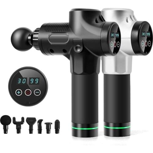 Deep Tissue Muscle Massage Gun Body Shoulder Back Neck Massager Exercising Athletes Relaxation Slimming Shaping Pain Relief