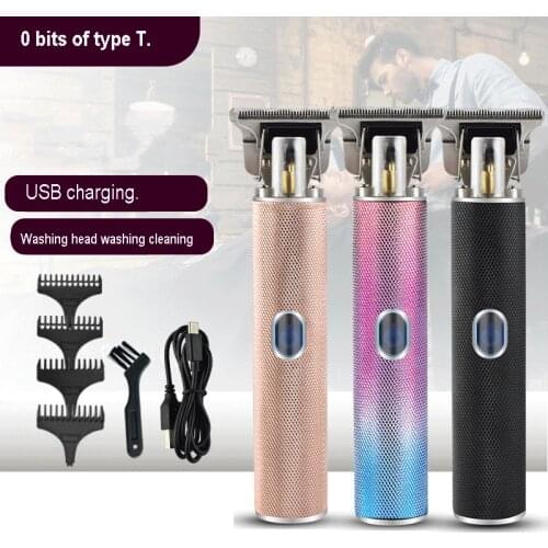 Professional Trimmer Hair Clipper Set Portable Men Electric Pro Cordless Trimmer of Hair and Beards Fast Charging