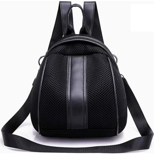 New Women Small Backpacks College Trend Design Bag Travel Waterproof Breathable Backpack Nylon High Quality Small Rucksack