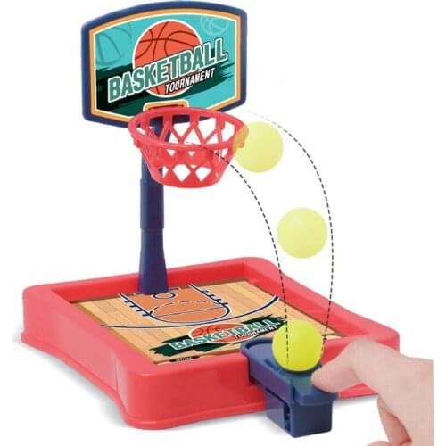 Sport 2 Player Game Mini Basketball Hoop Shooting Stand Toy Educational for Children Finger Basketball Shooting Family Game Toy