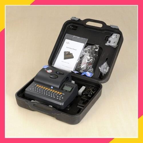 PVC Tube Printer S-650E Cable ID Printer Wire Marker Lettering Machine