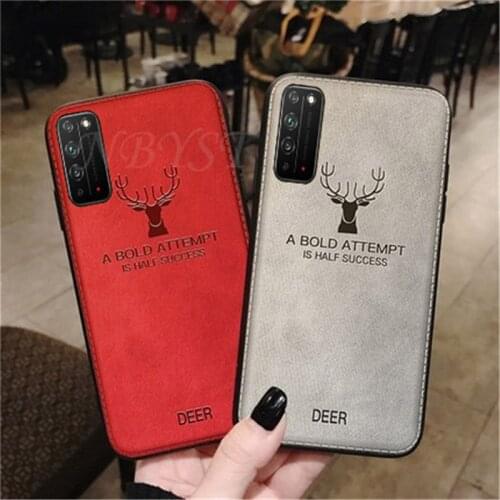 Cloth Texture Case For Huawei P30 Pro P40 Lite E P Smart Z 2021 Y5P Y6P Y8P Y7A Y5 Y6S Y9S 2019 Soft Silicone Frame Fabric Cover