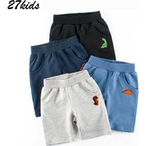 27kids boy Short For A Boy Of 8 Years Teen Kids Boys panties childrens Summer Loose Casual printing Short Pants Kid Clothes