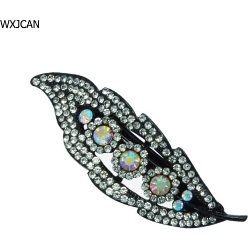 WXJCAN hair clip tiara Rhinestonene glass wedding hair accessories