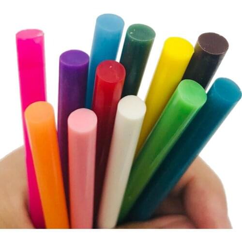 10Pcs 7*100mm Vintage Sealing Wax Colored Glue Stick Melting Envelope Invitation Stamp Security Packaging Repair Tool