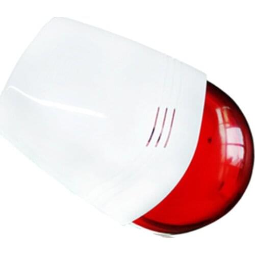 433/315Mhz wireless sound and light alarm at the scene Burglar Alarm System