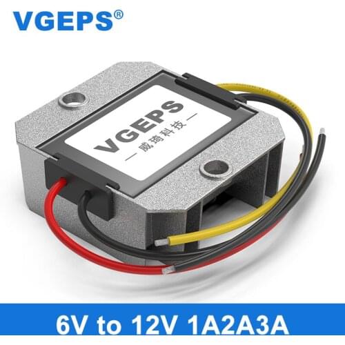 5-11V liter 12V DC power transformer 6V to 12V car power booster module waterproof converter