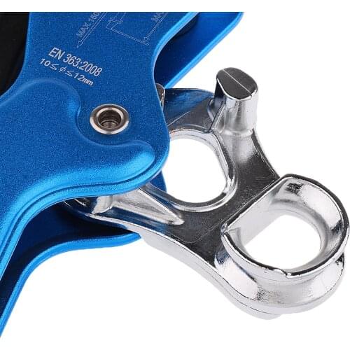 Rock Climbing Self-Braking Stop Descender Caving Protective Gear - CE
