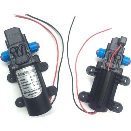 Heman DC 12V 30W 0.7MPA 3L/MIN Micro Diaphragm Pump Intelligent Mini Electric Self-Priming Water Pump