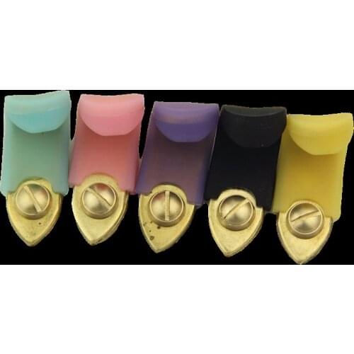5set Thick Wear Resistant Saxophone Finger Pad Cover Non Toxic Instrument Part Thumb Rest Cushion Rubber Soft Soprano Alto Tenor