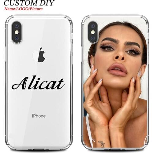 Fashion DIY Phone Case for IPhone 12 Mini 11 Pro 8 7 6s Plus SE X XS MAX XR Creativity Custom Silicone Cases Covers Shell Fundas