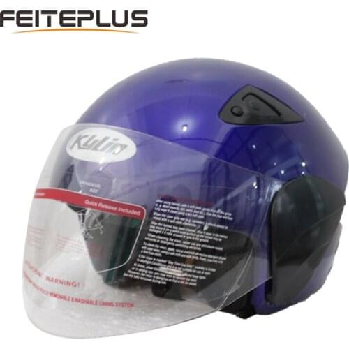 Motorcycle 3/4 Unisex Adult Helmets Bicycle Cool Open Face Helmet Motocross Motorbike Helmets Security Moto DOTECE