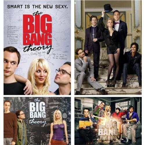 Custom Design 250GSM Paper Card 2020 American Sitcom TV Moive The Big Bang Theory Kaley Cuoco PostCard DIY Painted Handmade