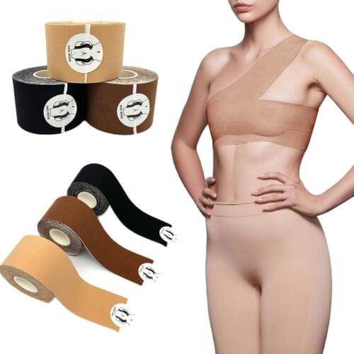 6cm*2.5/5M Women Invisible Self-Adhesive Boob Tape Bust Breast Nipple Covers Push Up Bra Body Breast Lift Tape Bras Intimates