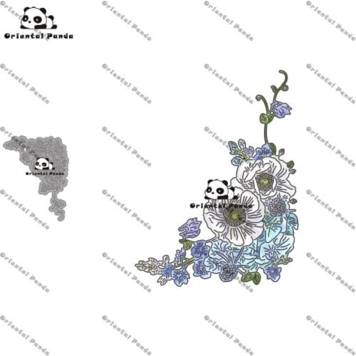 New Dies 2020 Cornflower iris bossy Metal Cutting Dies diy Dies photo album cutting dies Scrapbooking Stencil Die Cuts Card