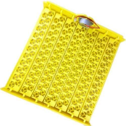 154 Pcs Quail Parrot Pigeon Small Bird Snake Hatcher Automatic Turn Plastic Incubator Trays with Turning Motor