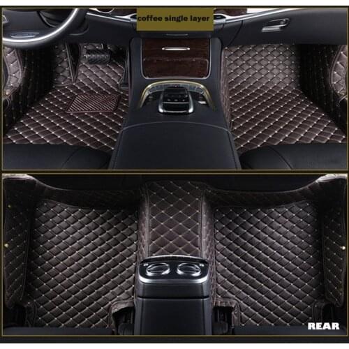 Custom car floor mats for nissan qashqai j11 j10 KICKS SYLPHY Altima MAXIMA Murano NAVARA CIMA PALADIN stickers for car styling