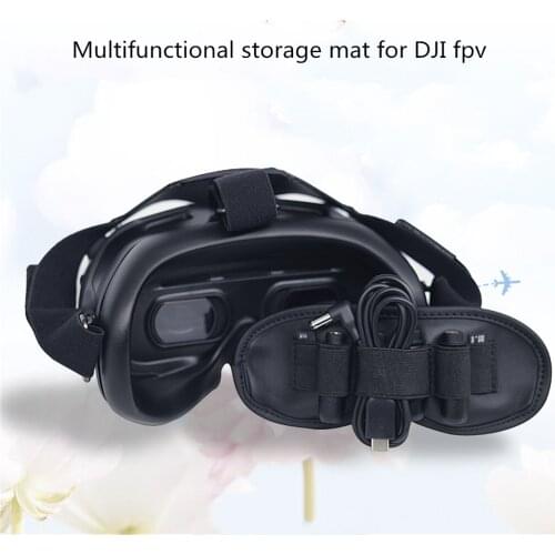 Dustproof Pad Shading Lens Protector for DJI FPV Goggles Antenna/Data Cable/Memory Card Storage Cover for DJI FPV Accessories