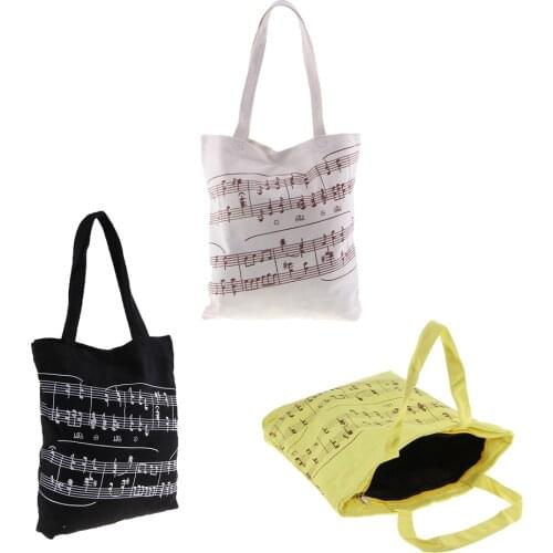 Tooyful Fashion Cotton Women Girls Handbag Tote Shoulder Bag for Shopping Dating Traveling