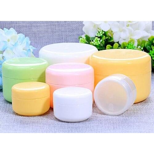 10pcs Manufacturers Hot Selling 20g 50g Cream Jar Cosmetic Packaging Box Empty Jar Pot Eyeshadow Makeup Face Cream Container
