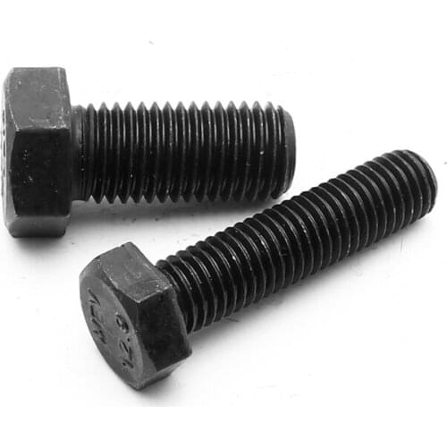 3pcs M12 M16 outer hexagon screw left-handed reverse tooth screw 12.9 class high strength