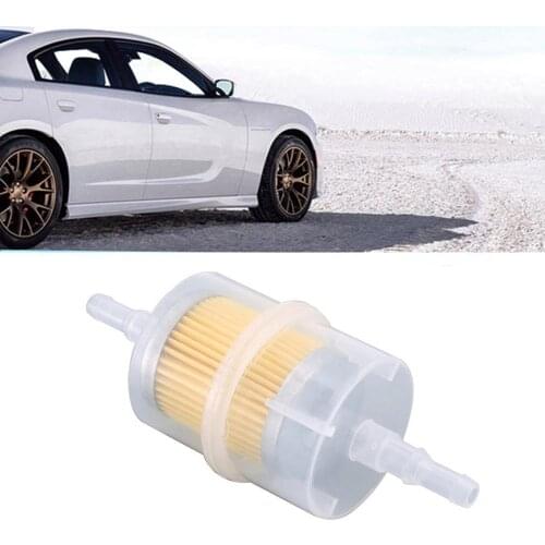 "932 Inline Fuel Petrol Filter Large Universal Oil Filter Fit For 6mm 8mm Pipes "