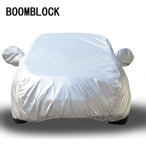 BOOMBLOCK Sedan M Waterproof Dustproof Car covers for Volvo S40 Kia Rio K2 Audi TT S3 Peugeot 307 301 Chevrolet Aveo Accessories