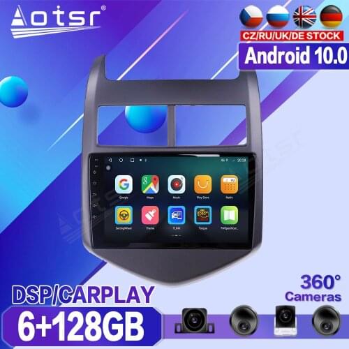 6+128GB For Chevrolet Aveo 2011 2012 2013 2014 2015 Car Multimedia Player Recorder Stereo Android Radio Audio GPS Navi Head Unit