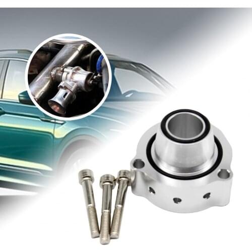 40%HOT BOV1014 Blow Off Adapter Aluminium Alloy Blow Off Valve Spacer for Audi A3 for VW Golf