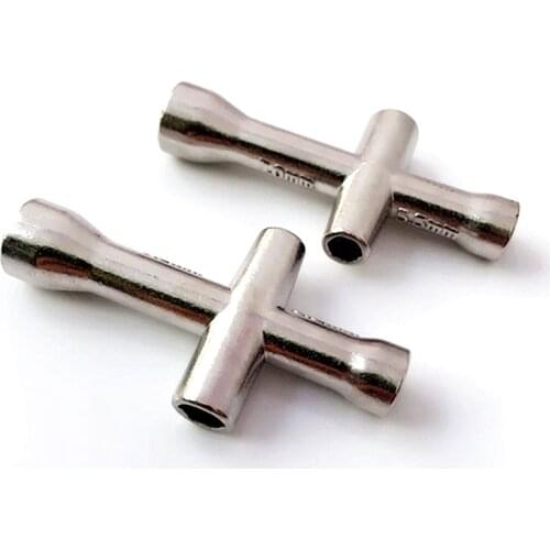 Mini Cross Wrench Four-Way Socket Wrenches M2/M2.5/M3/M4 Hexagonal Nut Tool Toy Robot Unmanned Aircraft 3D Printer Tool