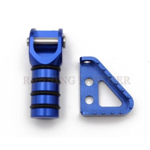 3 color Gear Shifter Lever Tip & Billet Rear Brake Pedal Step Tips For SX XCW SXF EXCF SMR LC4 MX ENDURO 125-530 690 950 990