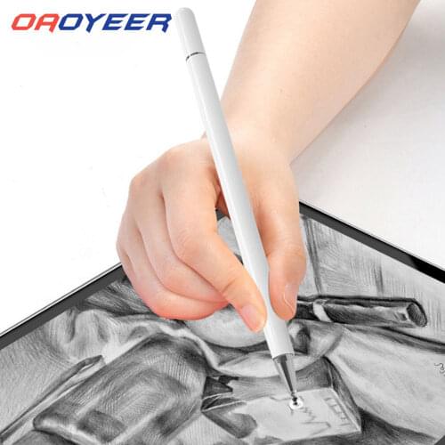 Oaoyeer 2 In 1 Universa Stylus Touch Pen For iPhone Capacitive Tablet Stylus Pen Mobile Phone Stylus Drawing Tablet Pens