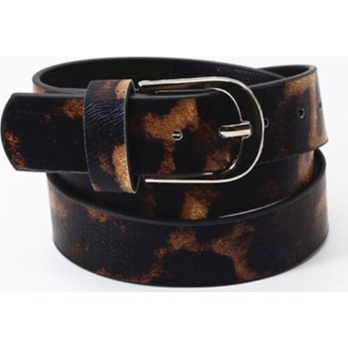 Punk Hip-hop Trendy Leopard Multilayer Vogue PU Leather Bracelets Women Fashion Girl Bangle Female Jewelry New Design