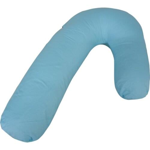 V-Shaped Pregnancy Pillow Multifunctional Nursing Pillow Woman Side Sleeping Lumbar Cushion Comfortable Solid Maternity Pillow