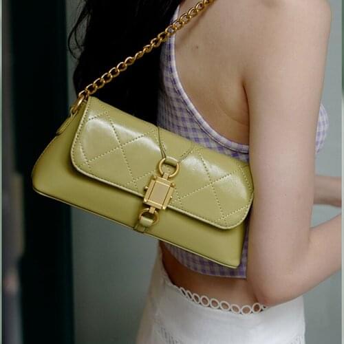 Luxury Brand Handbag 2021 New Fashion Simple Square bag Quality PU Leather Womens Designer Handbag Lock Shoulder Messenger bags