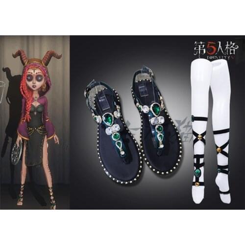 Priest Cosplay Costumes Game Identity V Cos Flamen Gilman Fiona Woman Doctor Woods Cosplay Shoes Halloween Cosplay Accessories