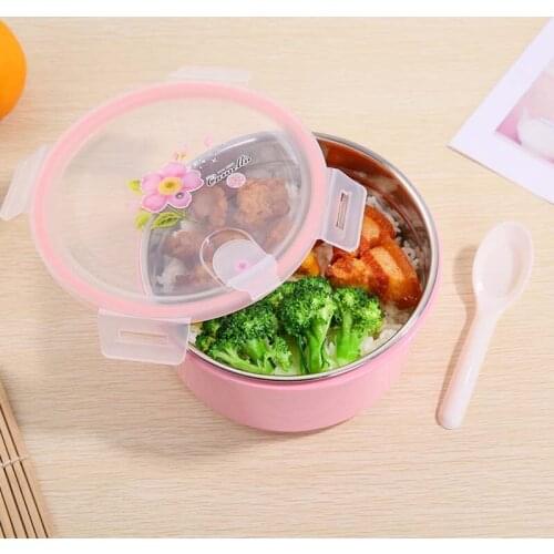 Thermos Lunch for Soup kids thermos mug Food Storage Container 1000ml Leak-Proof Portable Stainless Steel 304 Thermal Lunch Boxs