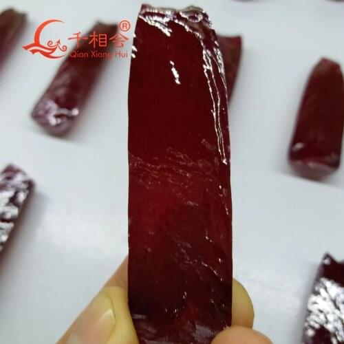 0.1kg 100g per ruby 1.5# 5# 8# color Rough raw material corundum lab created red ruby