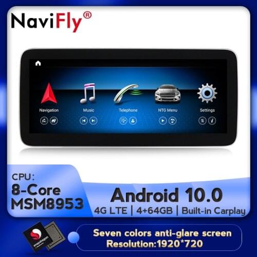10.25'' Android 10 1920*720P Car GPS Navigation Multimedia Player for Mercedes Benz G Class W461 W463 with WIFI built in carplay