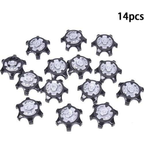 14pcs Golf Shoes Pins Training Shoes Shoe Spikes Golf Sneaker Cleats Accessories Replacement Cleats Golf Spikes