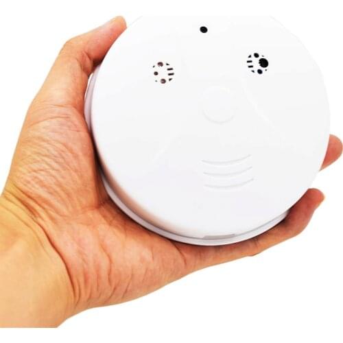 Battery Wifi Fire Smoke/Dangerous Gas Detection Alarm CCTV Home Security Video Surveilance WiFi CCTV Mini Network IP Camera