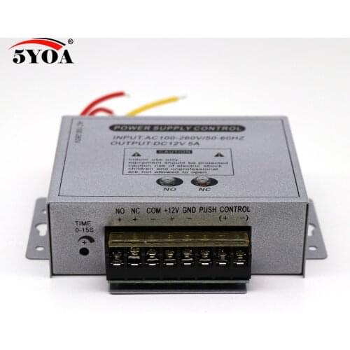DC 12V Door Access Control system Switch Power Supply 3A 5A AC 110~240V for RFID Fingerprint Access Control Machine Device