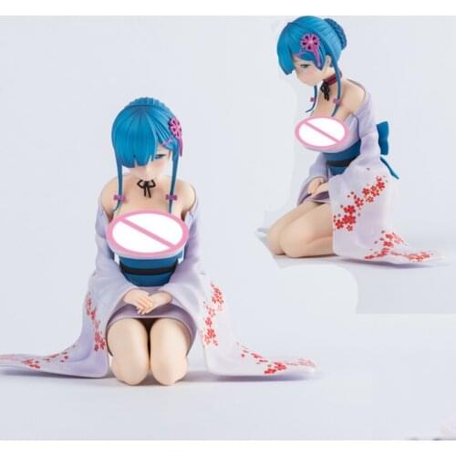 13cm Japanse Anime Re: Life a Different World from Zero REM Re0 Remu PVC Action Figure Toy Game Collectible Model Doll Gift