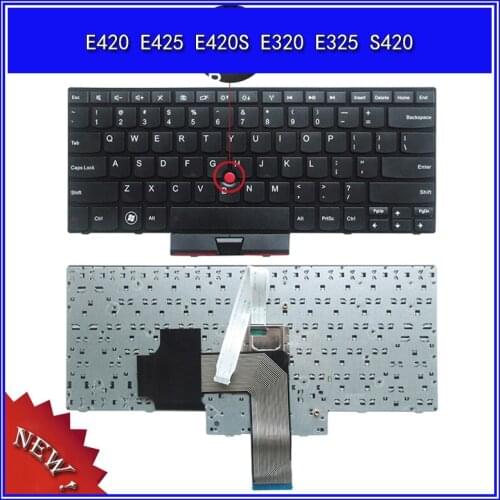 Laptop Keyboard for Lenovo IBM E420 E425 E420S E320 E325 S420 Notebook Replace US Keyboard