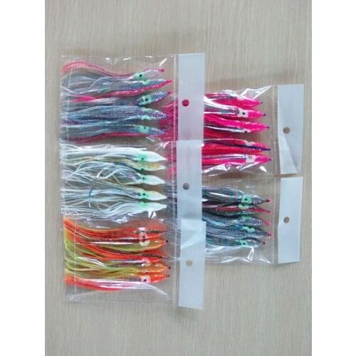 MR OCTOPUS 25pcs 12cm , fishing lure.soft lure , octopus lure, squid jigs, laser colour