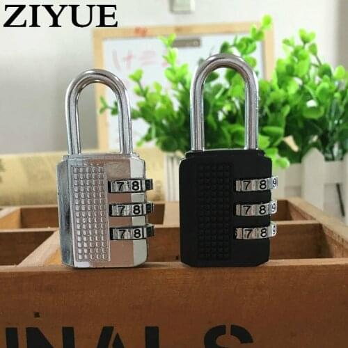 NO.2Password Padlock Rod Box Bags Password Lock A201-2